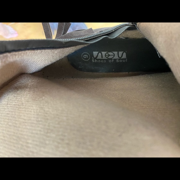 Wedge boots with fringe - Picture 7 of 10